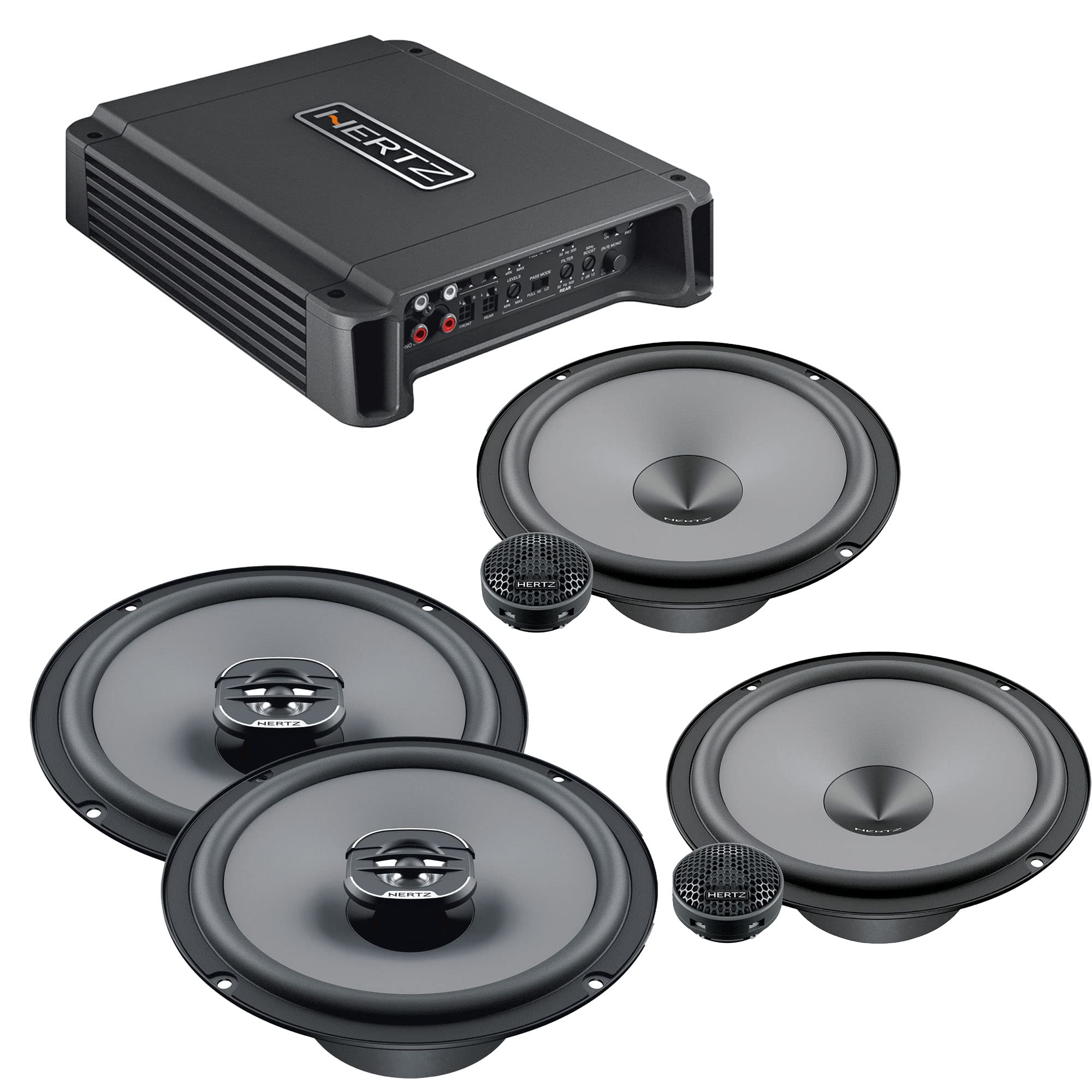 Hertz HCP 4 4 Channel Amplifier Hertz K 165 Uno Series 6.5 Hertz HCP 4 4 Channel Amplifier Hertz K 165 Uno Series 6.5